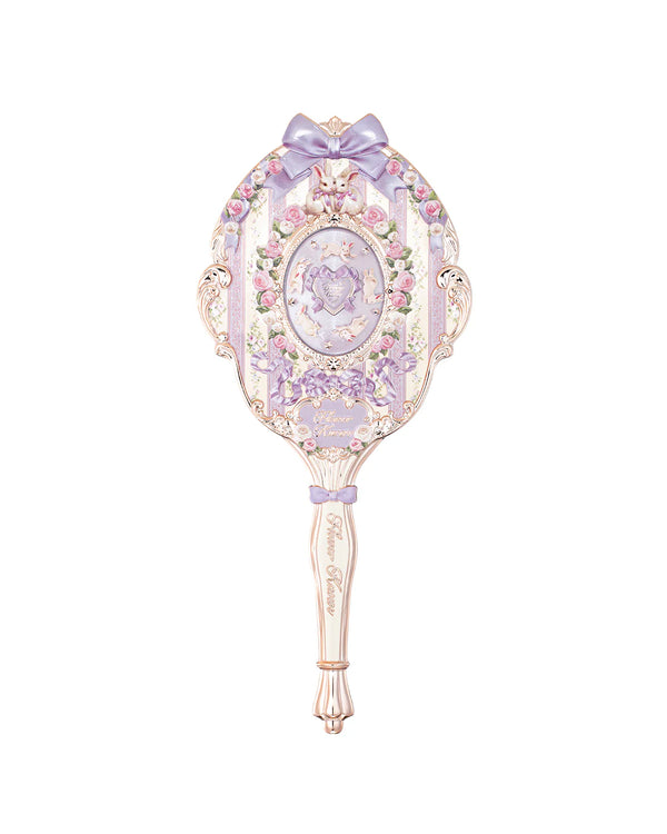 Bunny Garden Purple Hand Mirror